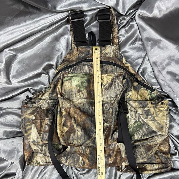 Y2K Cabela's Super Tat'r 3 Tactical Turkey Vest XL/2XL Realtree Camouflage Hunt - Picture 15 of 17